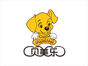 貝美樂寵物用品logo設計