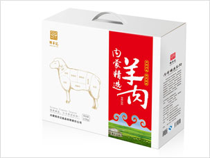 擇羊記羊肉農(nóng)產(chǎn)品禮品盒包裝設(shè)計(jì)