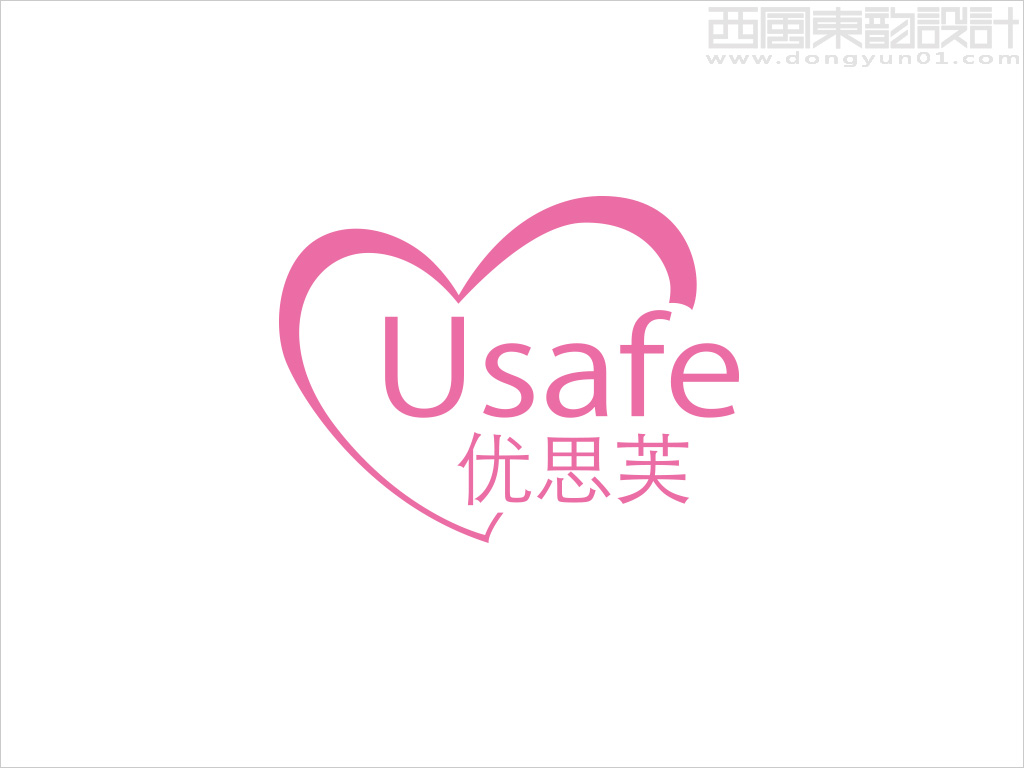 優思芙Usafe logo設計