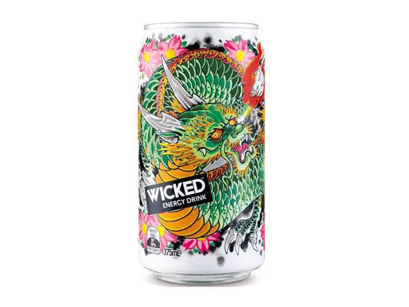 Wicked-Energy-Drink 飲料包裝設(shè)計