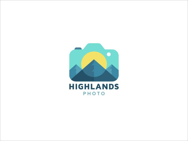 HIGHLANDS PHOTO LOGO設計