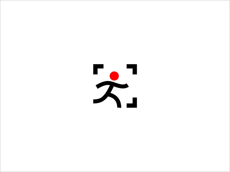 Runner Camera Focus LOGO設計