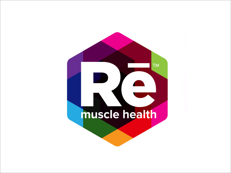 Myos公司Rē muscle health logo 設計