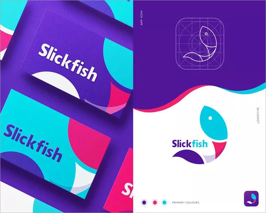 slickfish 品牌設(shè)計(jì)案例圖片