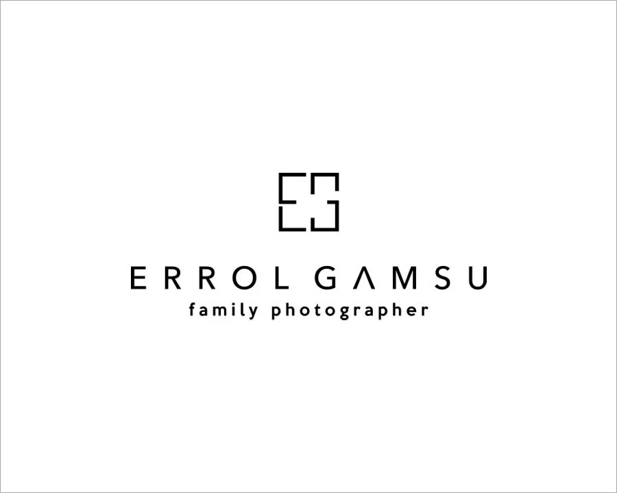 ERROL GAMSU FAMILY PHOTOGRAPHER 攝影公司標志設計