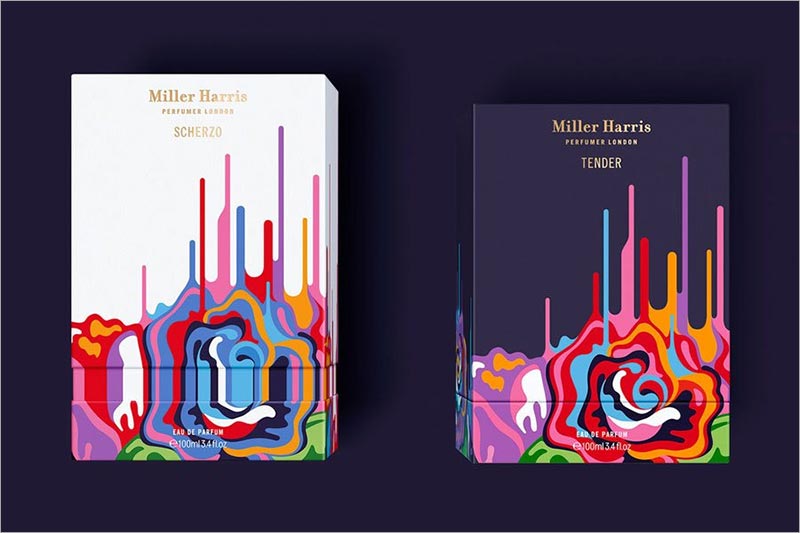 Miller Harris Perfumer London 化妝品包裝設計