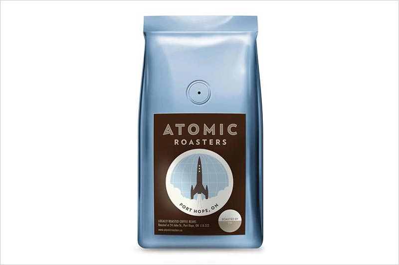 Atomic Roasters 咖啡包裝設計