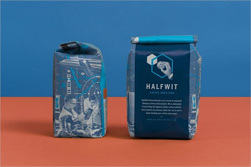 Halfwit Coffee Roasters 咖啡包裝設計