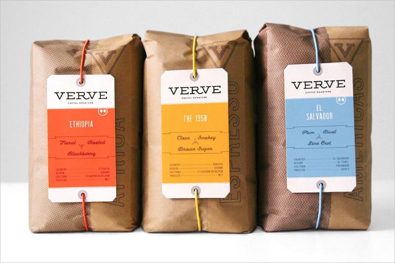 Verve Coffee Roasters 咖啡包裝設計