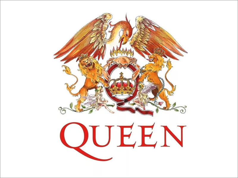 Queen女王樂隊logo設計