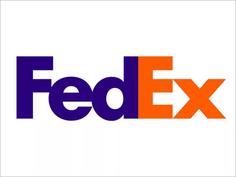 FedEx logo設(shè)計(jì)中的 - Futura Bold字體