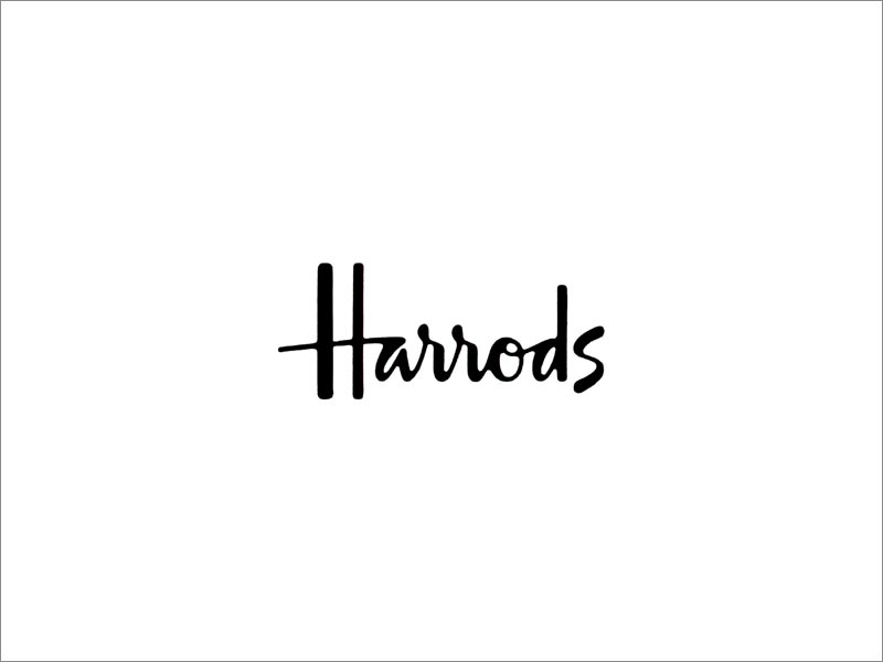 Harrods logo設(shè)計(jì)中的- 著名手寫(xiě)字體設(shè)計(jì)