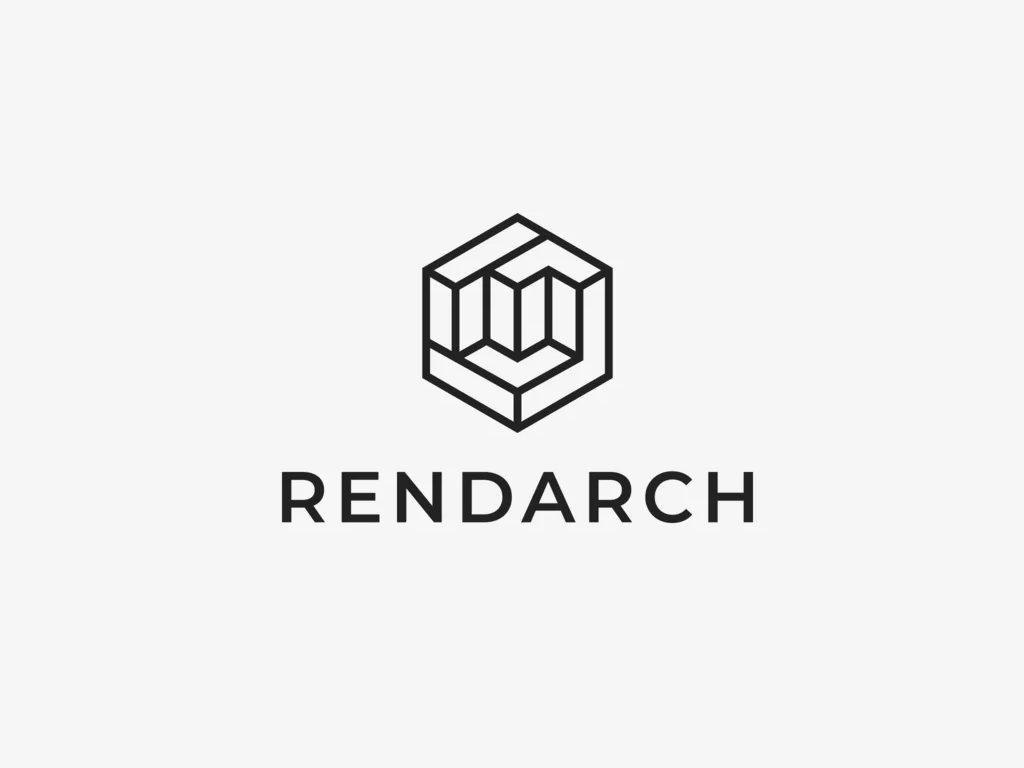 Rendarch建筑企業logo設計