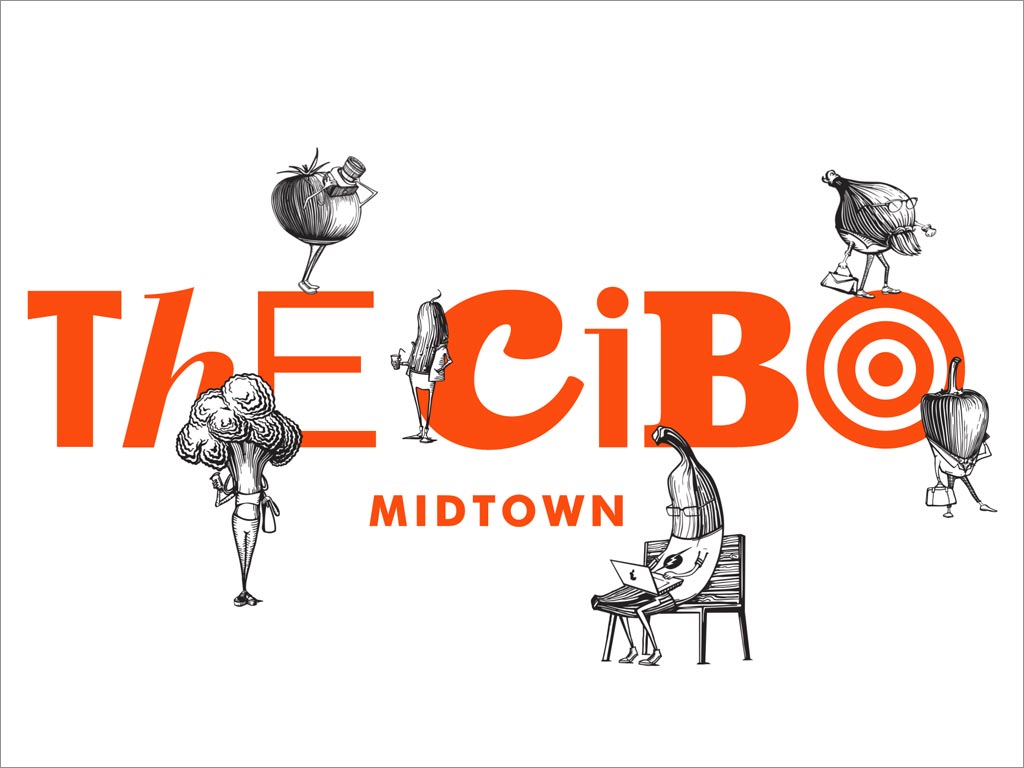 THE CIBO餐廳logo設計