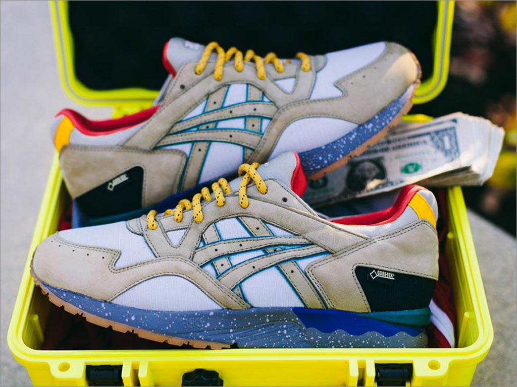  Bodega x Asics Gel Lyte V“ Geocached”運動鞋包裝設計