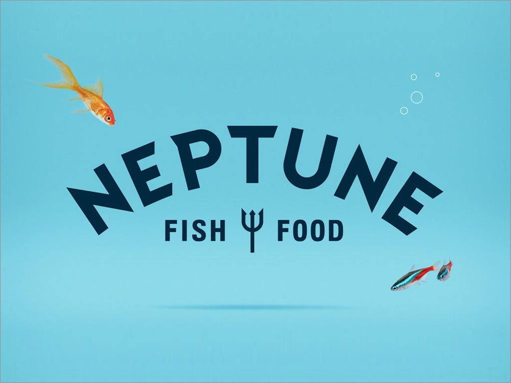 Bob Martin Neptune觀賞魚食飼料logo設計