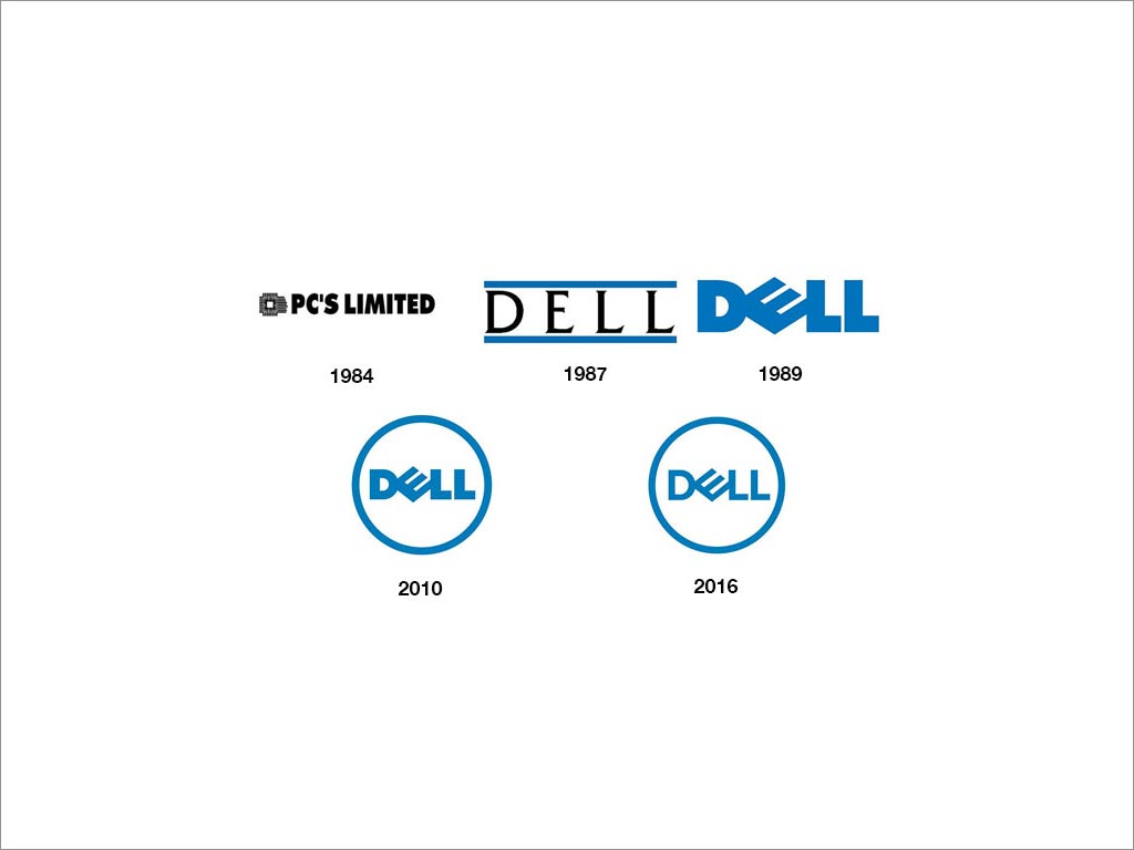 DELL logo設計及其演變過程