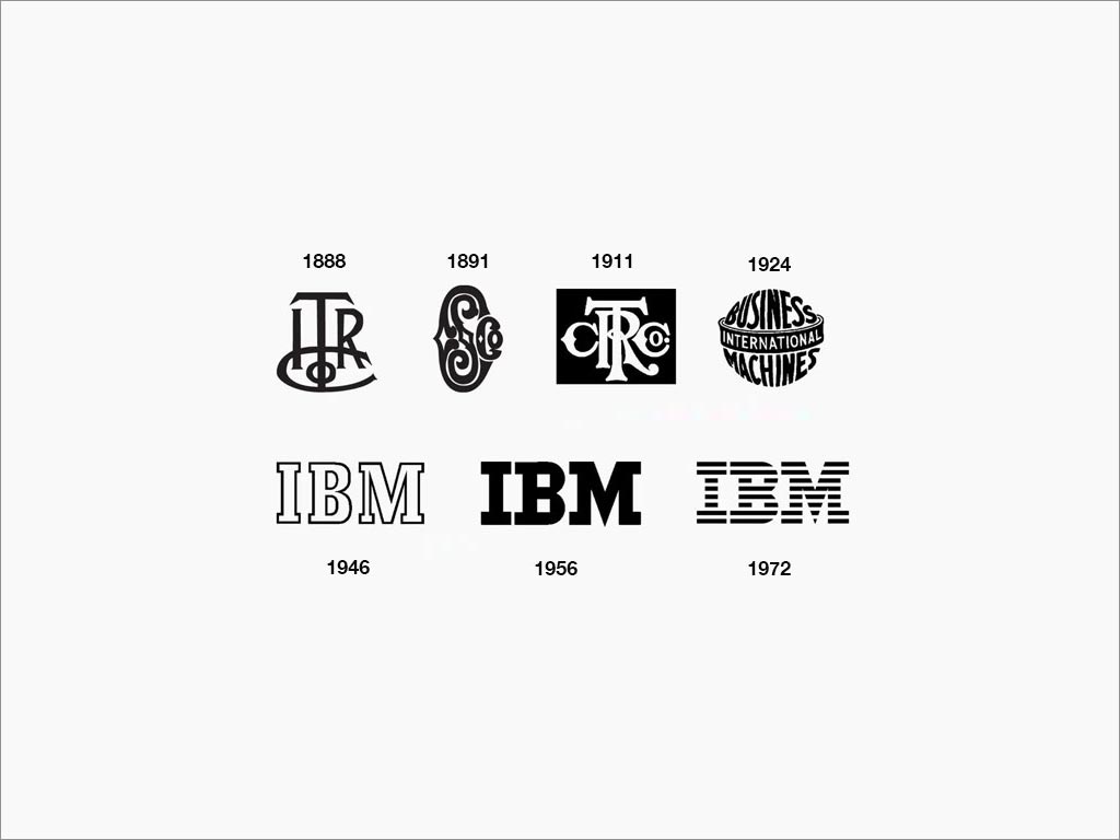 IBM Logo設計及其演變過程