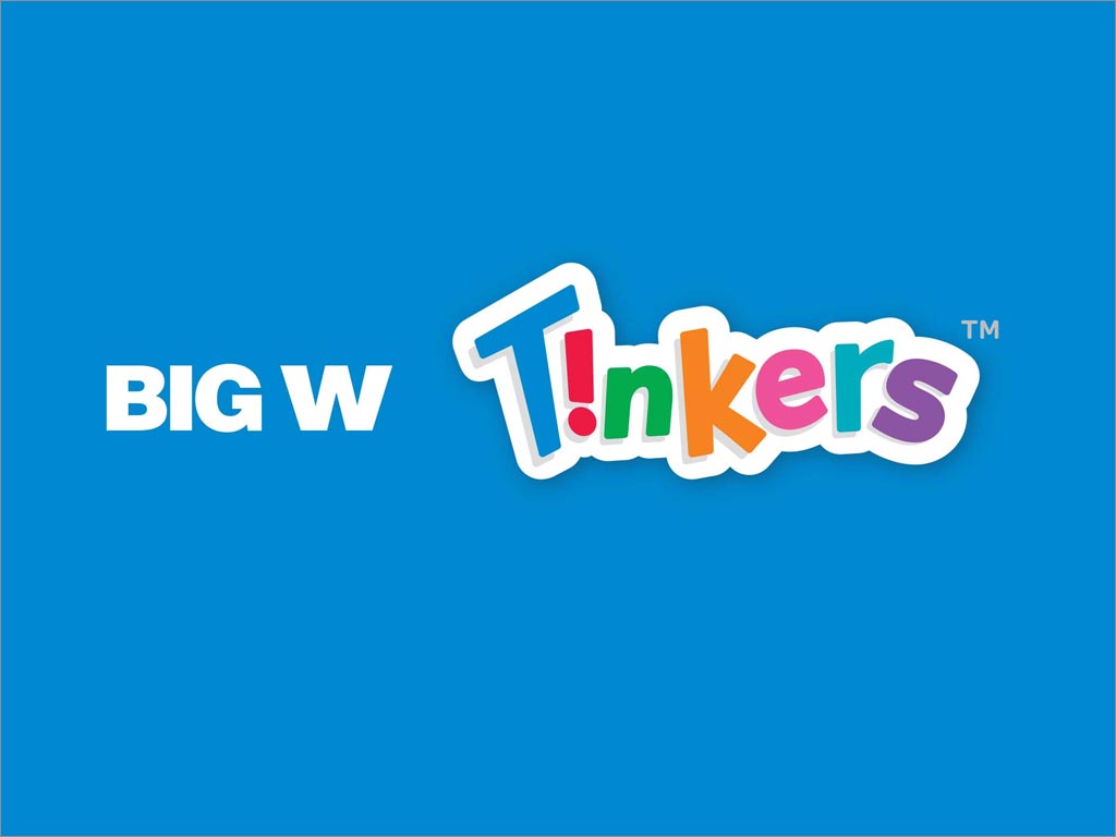 澳大利亞Big W Tinkers玩具品牌logo設計