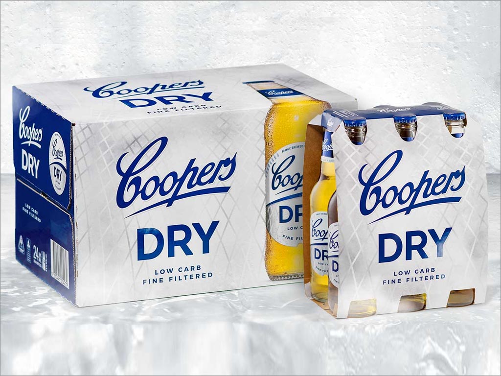 Coopers Dry啤酒包裝設計案例欣賞