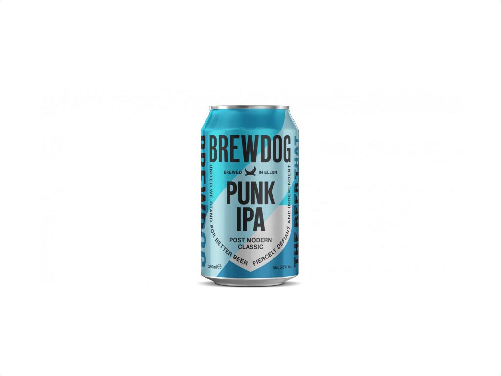 蘇格蘭Brewdog易拉罐啤酒包裝設計