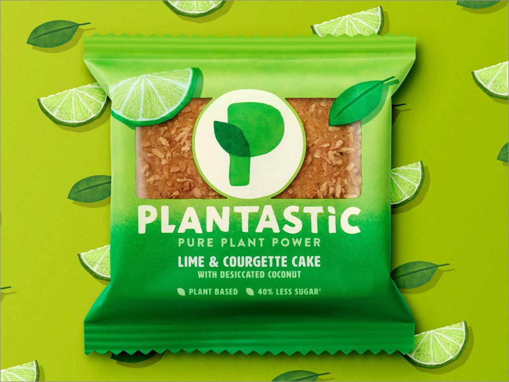 英國Plantastic檸檬味休閑食品包裝設計