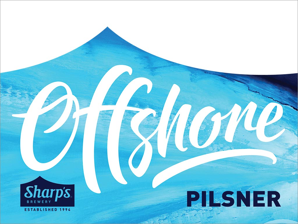 Offshore Pilsner啤酒logo設計