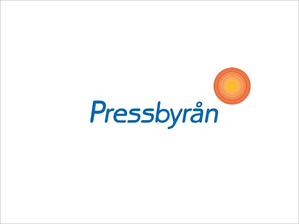 瑞典Pressbyran便利店連鎖店面品牌logo設計