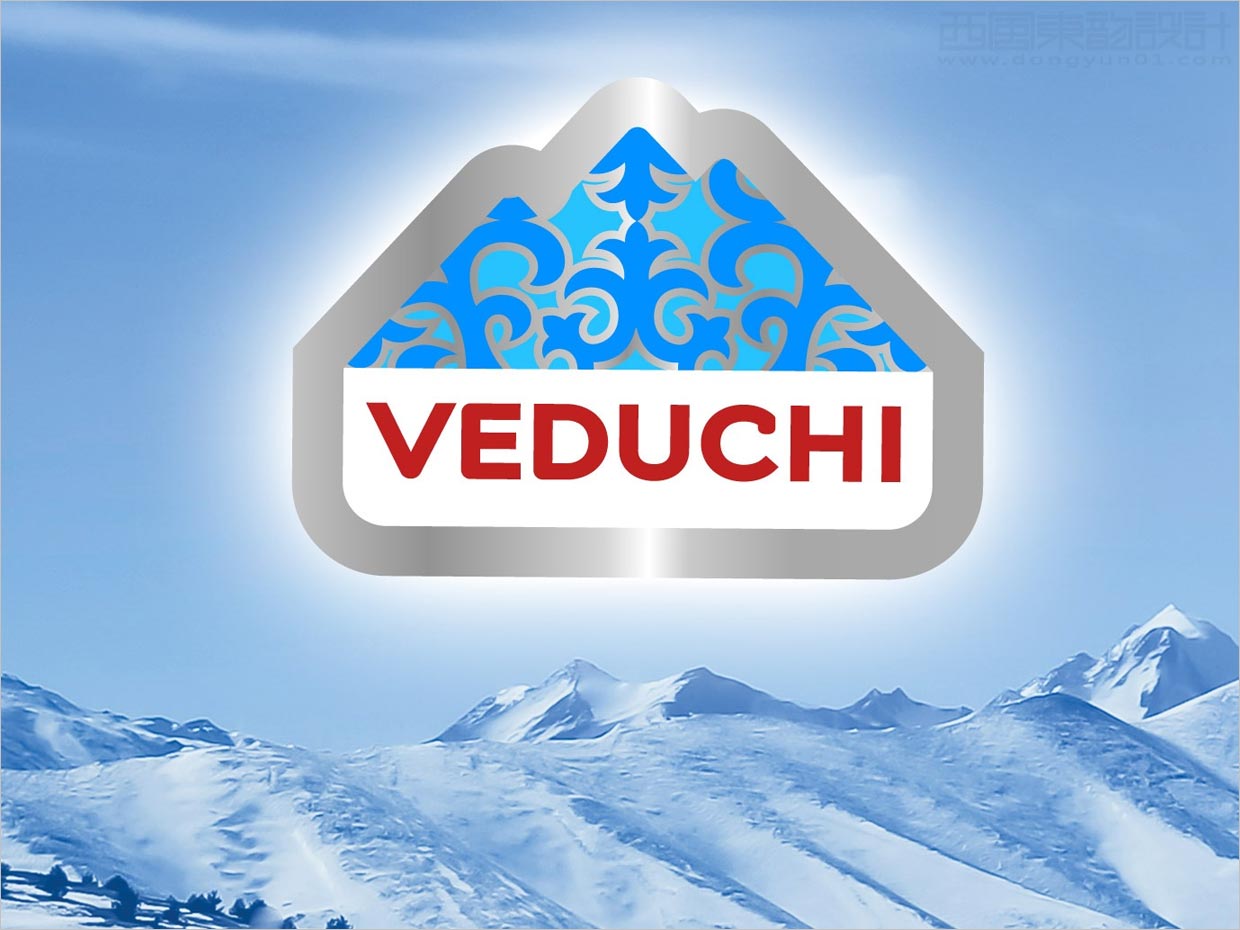 俄羅斯VEDUCHI礦泉水標(biāo)志設(shè)計