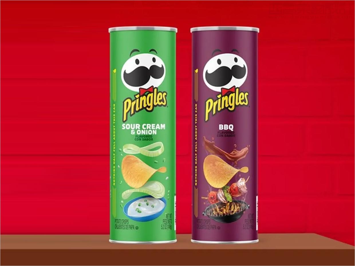 Pringles薯片包裝設計