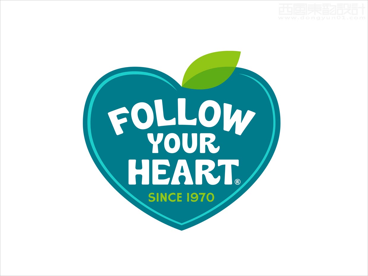 美國Follow Your Heart素食產品logo設計