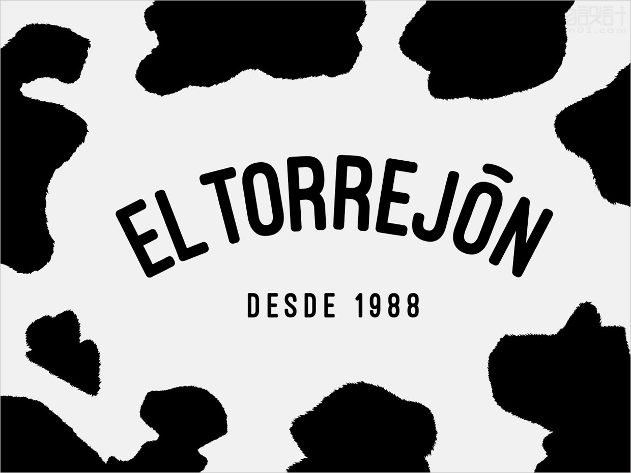 西班牙ElTorrejon鮮牛奶瓶簽包裝設計