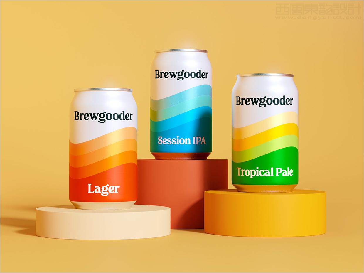 英國Brewgooder啤酒包裝設計