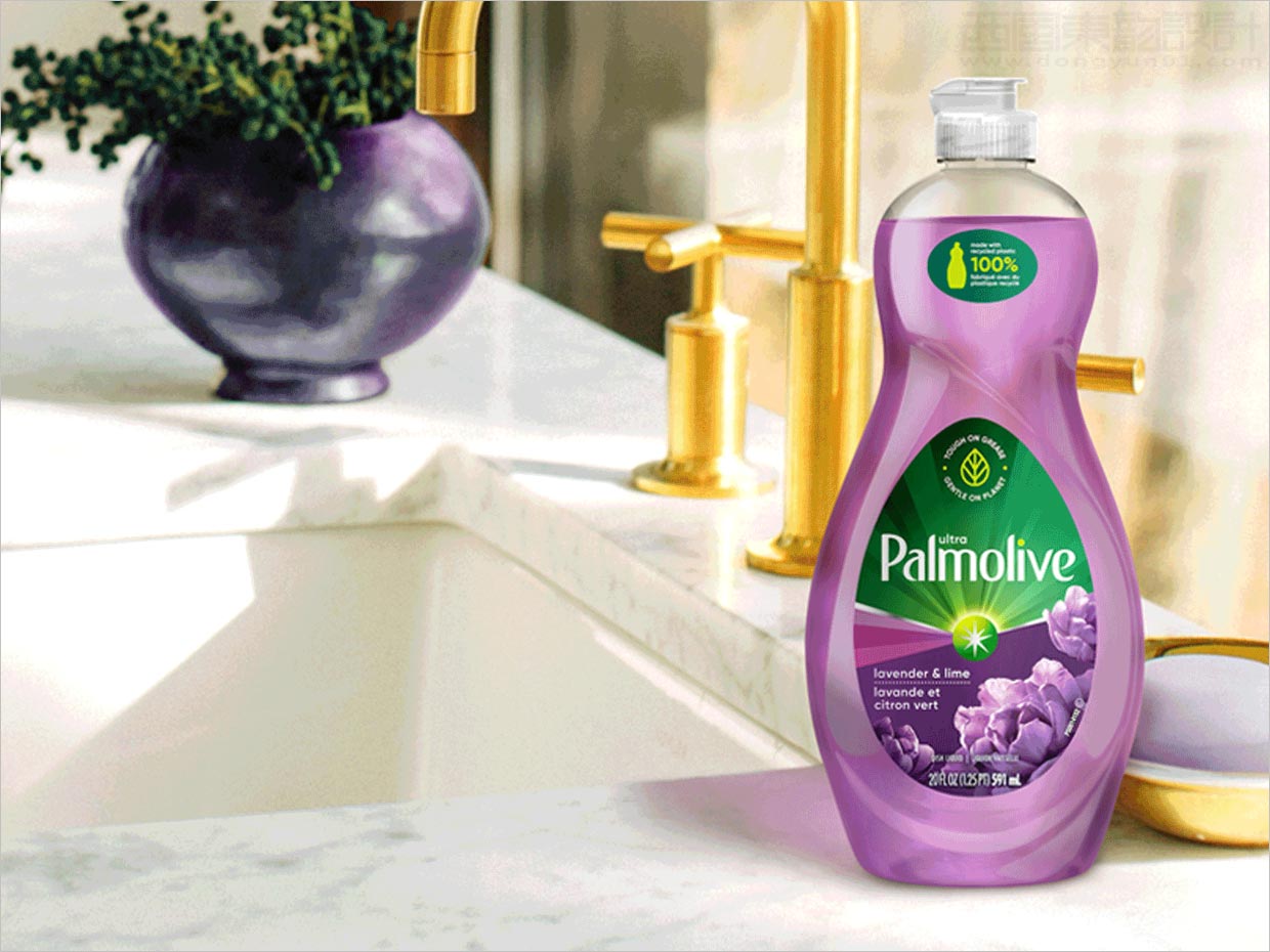 美國(guó)Palmolive洗潔精日化用品包裝設(shè)計(jì)