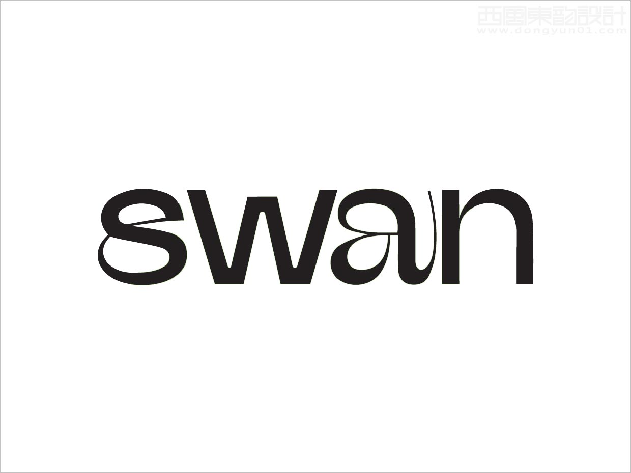 Swan天然蘇打水品牌logo設計