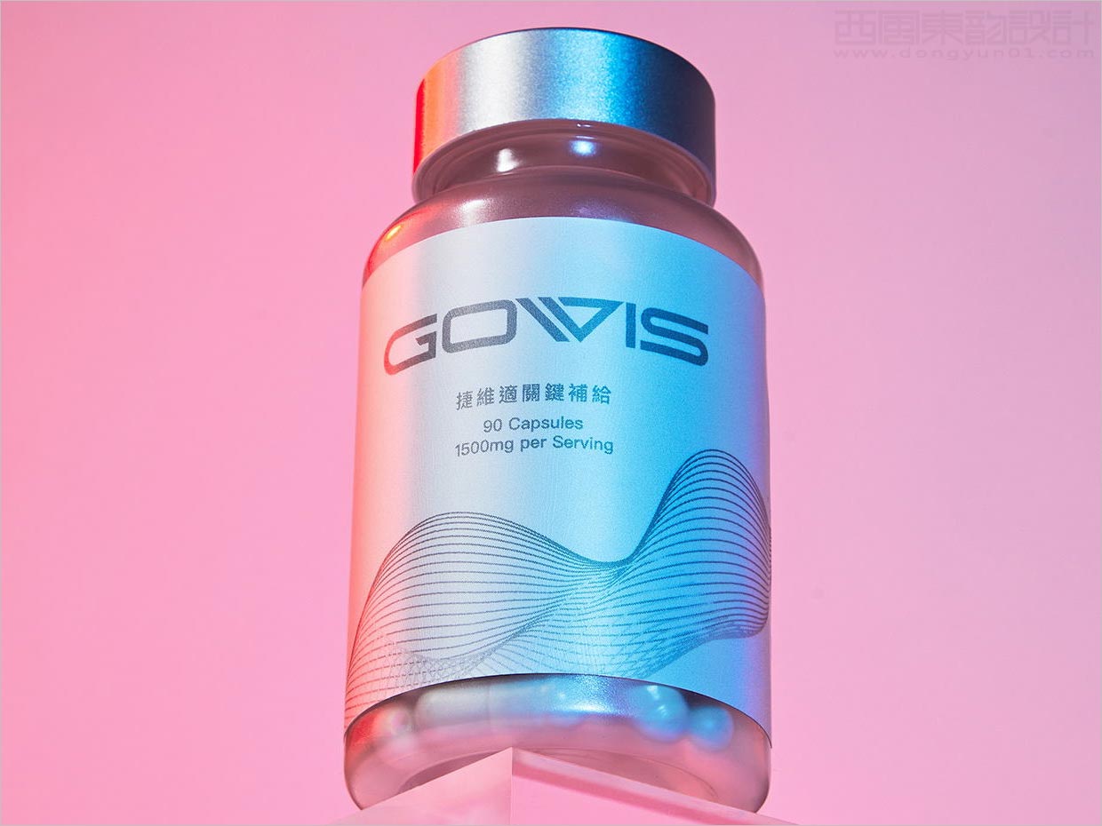 Gowis骨關節保健食品瓶簽包裝設計