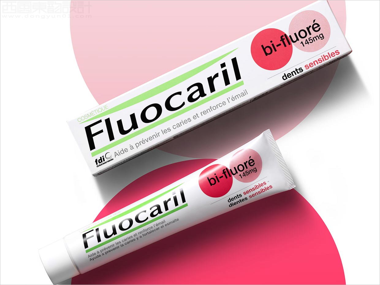 法國Fluocaril牙膏日化用品包裝設計