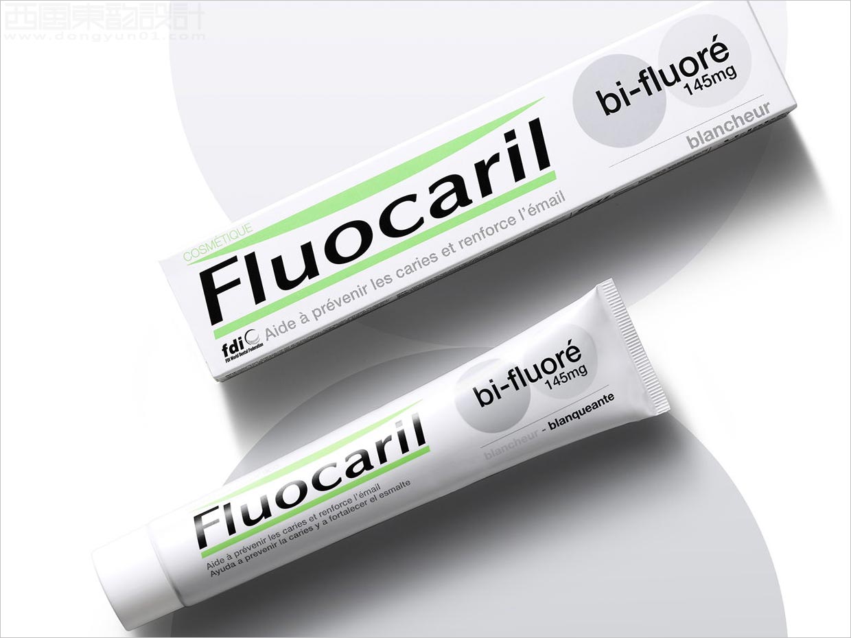 法國Fluocaril牙膏日化用品包裝設計